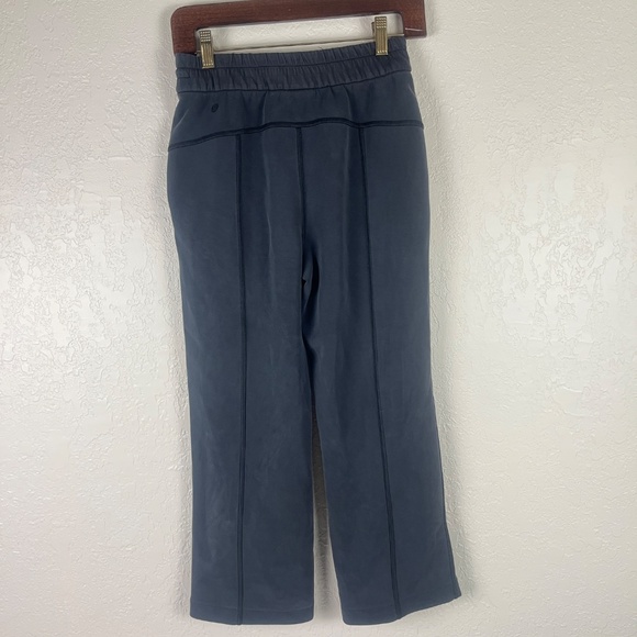 Lululemon Womens Softstreme High Rise Pants Sz 4 Pullstring Black - Picture 6 of 13